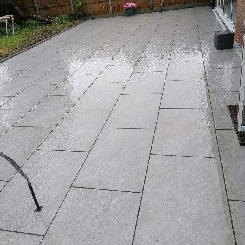 Kandla Grey Outdoor Porcelain Paving Slab 900X600