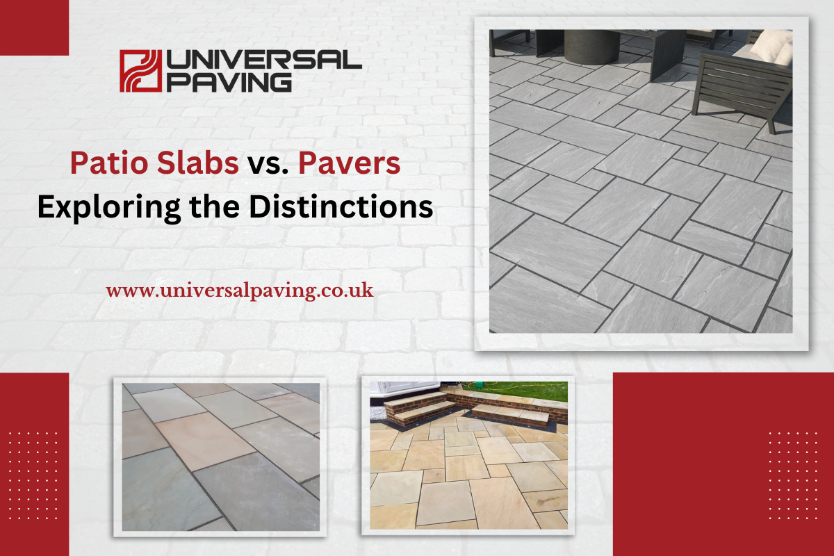 Patio Slabs vs. Pavers: Exploring the Distinctions