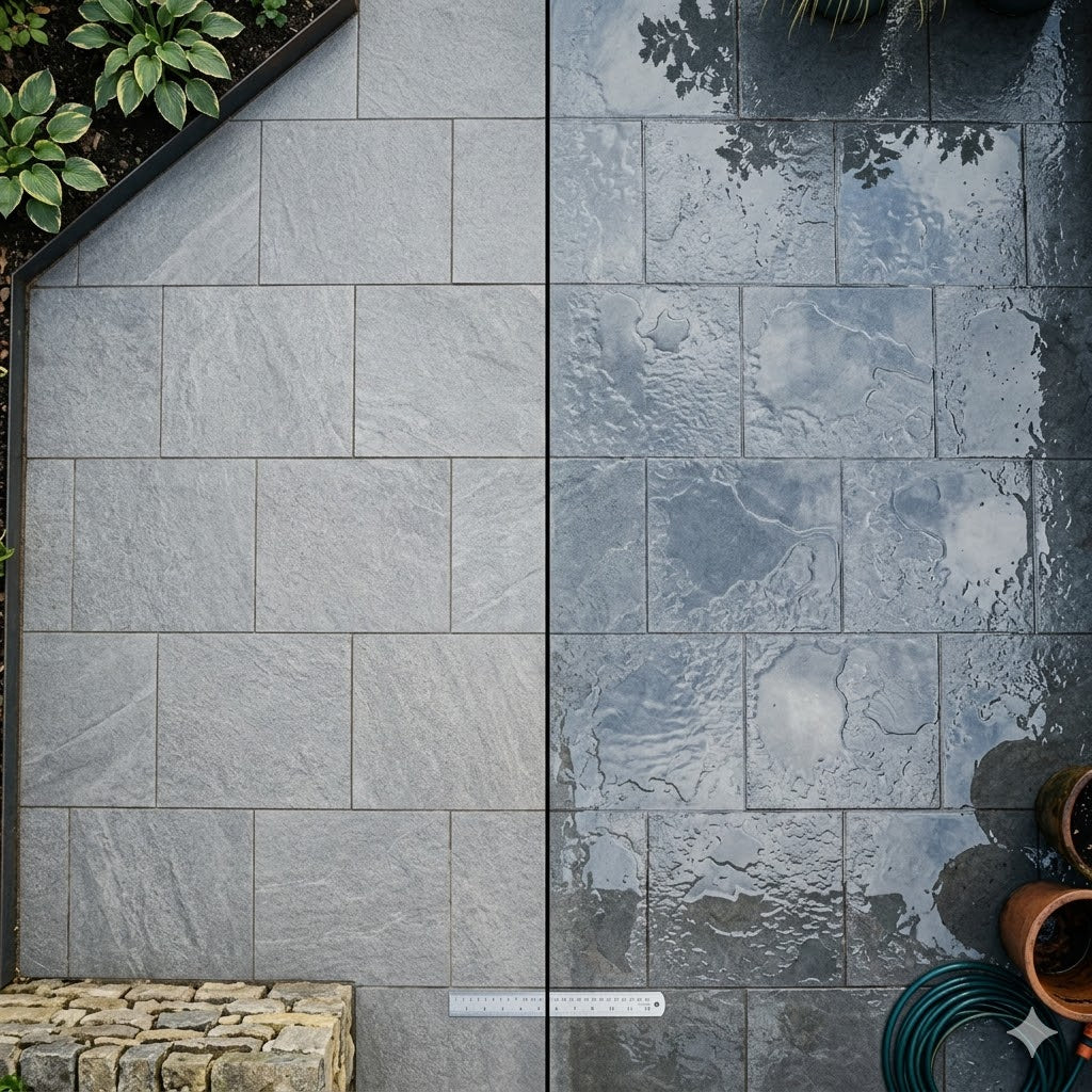 Why Is My Porcelain Paving Slippery When Wet