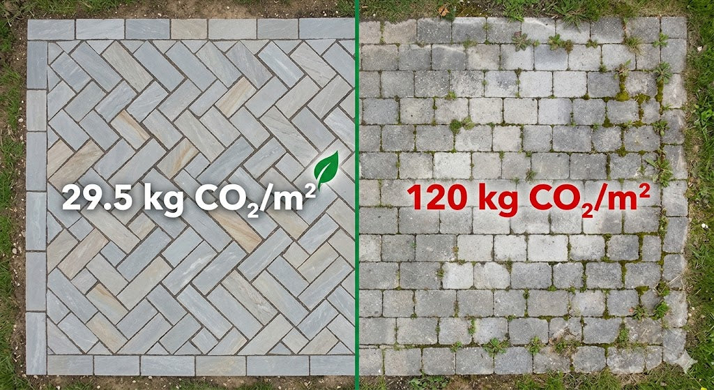 Eco-Friendly Paving: Why Natural Stone Is the Greener Choice