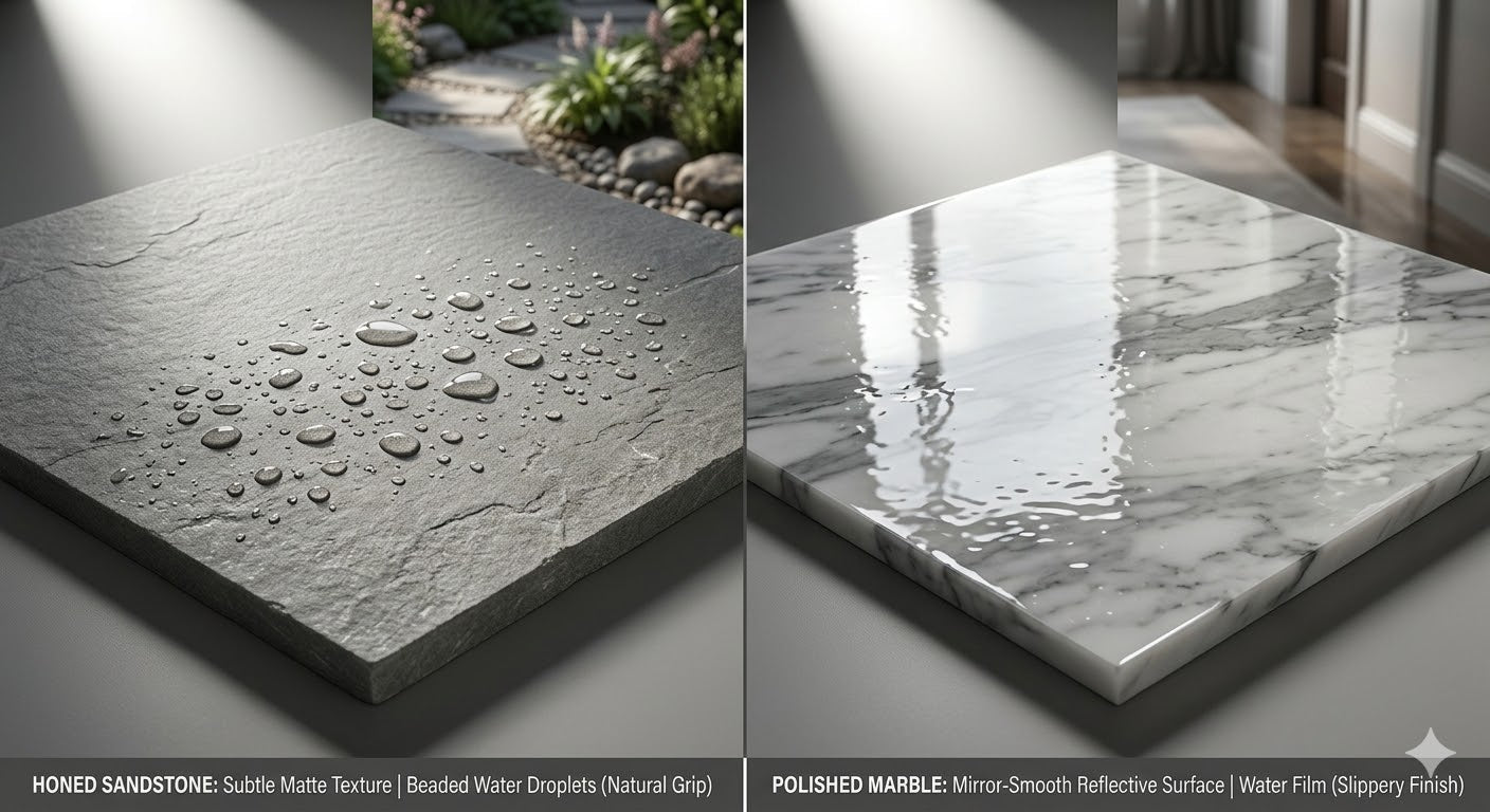 Is Smooth Sandstone Too Slippery