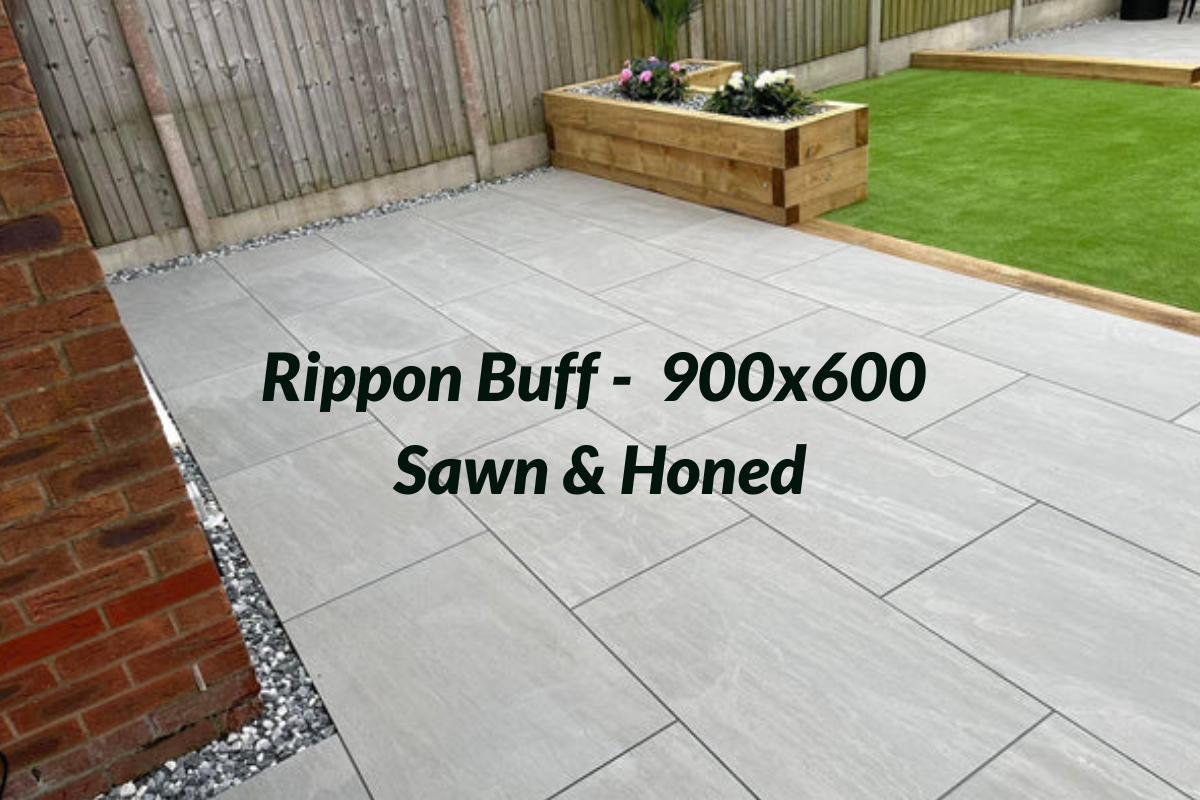 Rippon Buff - 900x600 Sawn & Honed