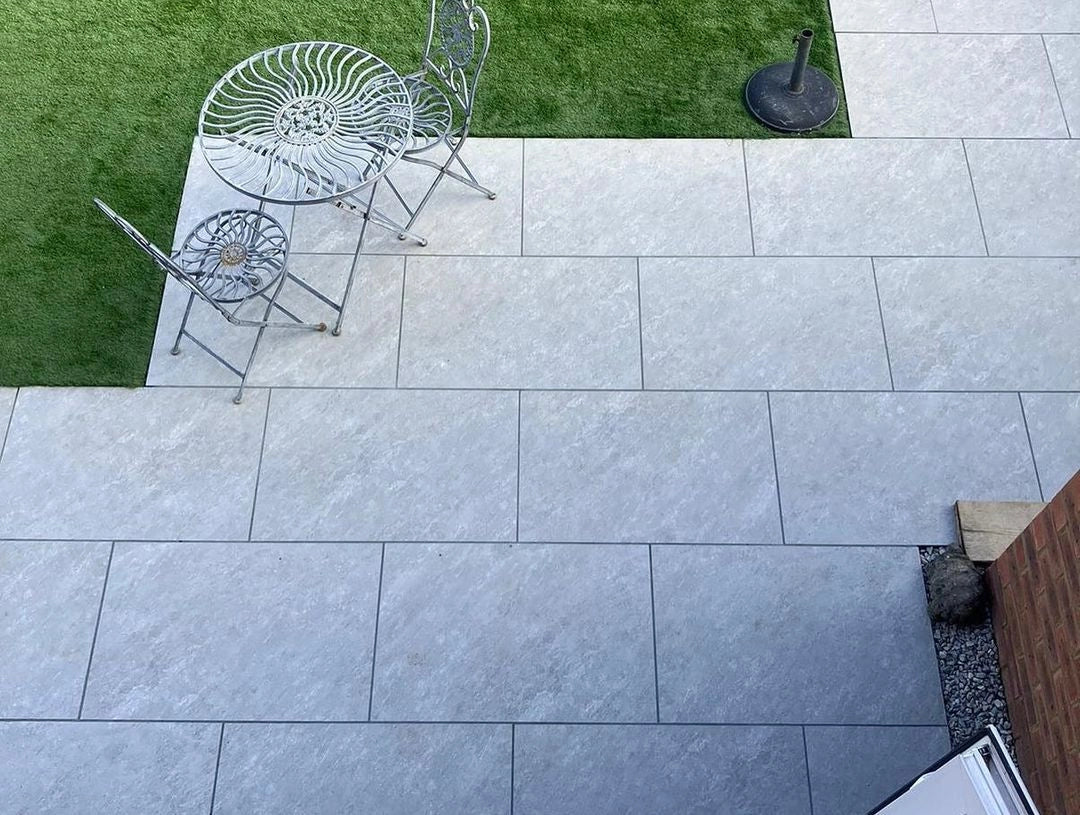 silver grey porcelain paving 900x600