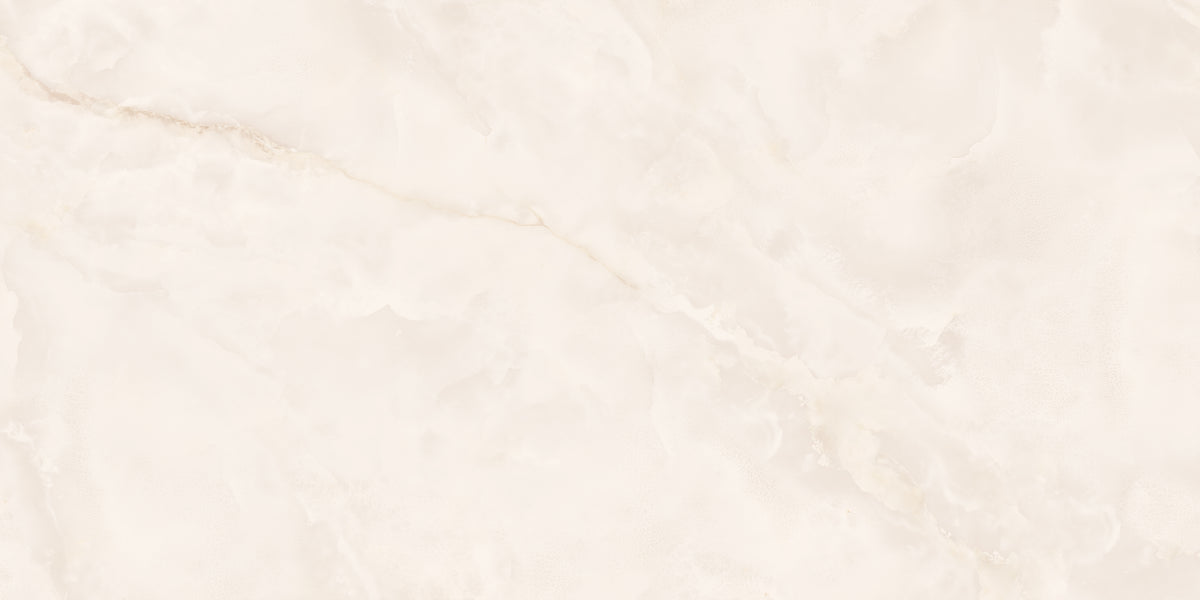 ginza ivory gloss porcelain 600x1200