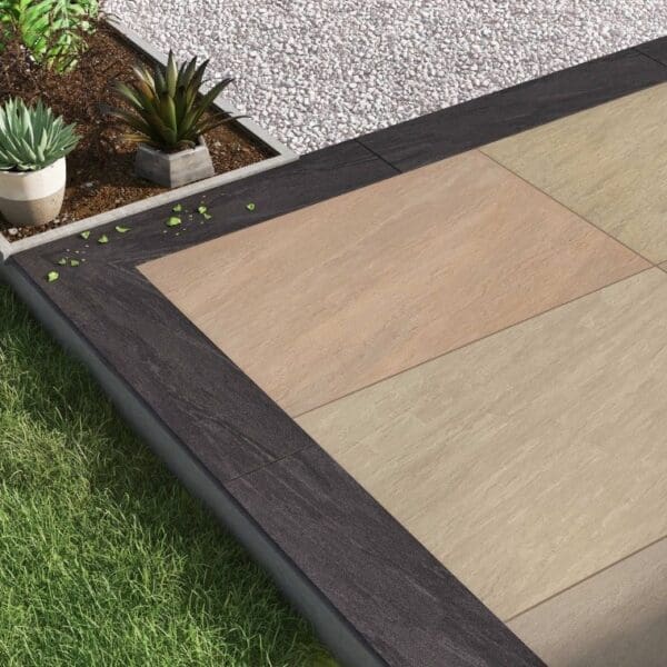 black porcelain edging 900x150