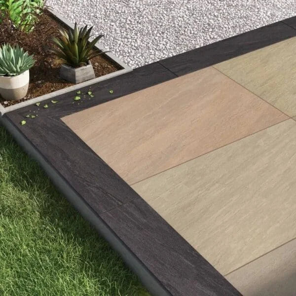 Anthracite Black Outdoor Porcelain Edging - 900x200 - 20mm