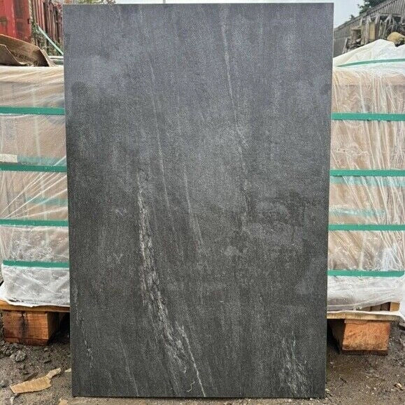 anthracite black porcelain paving 900x600 16mm
