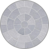 Sandstone Circles – Elegant Natural Stone Feature Paving