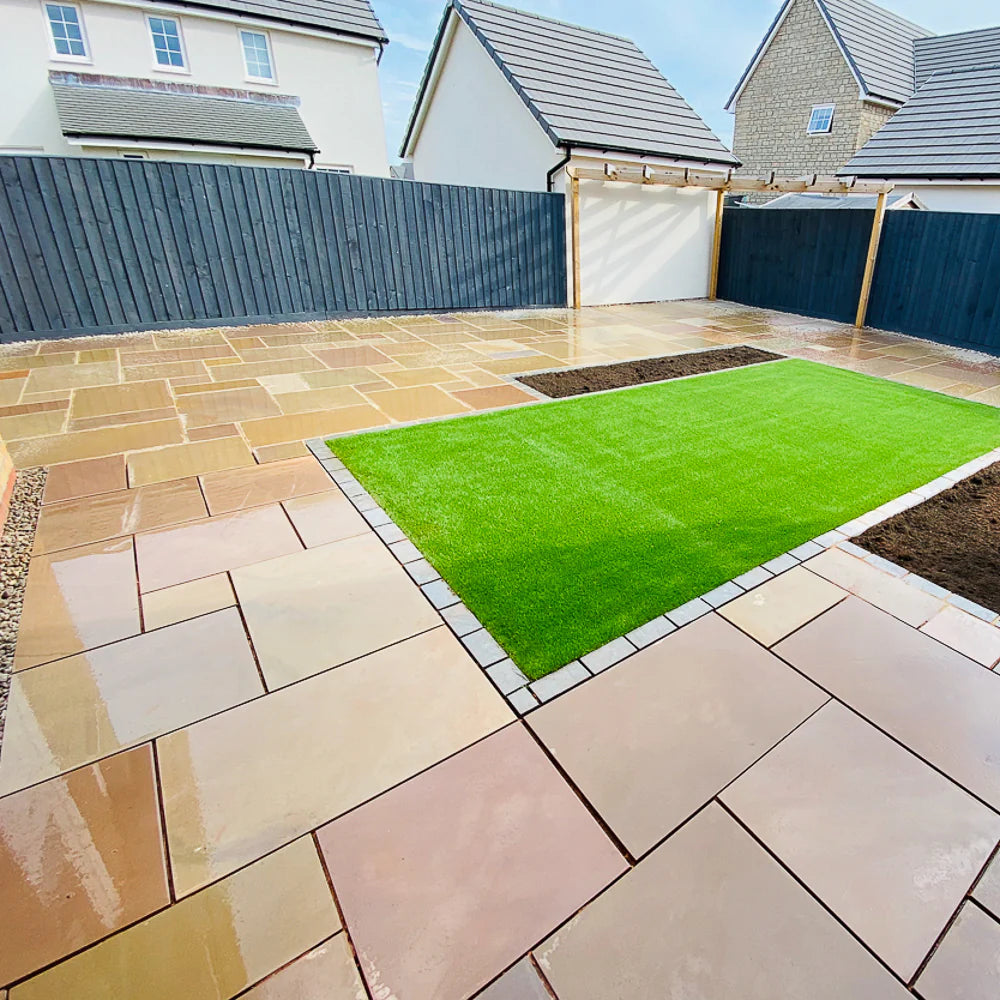kandla grey sandstone setts 20x10 cm