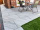 Crossover Grey Outdoor Porcelain Paving Tiles - 900x600 - 20mm