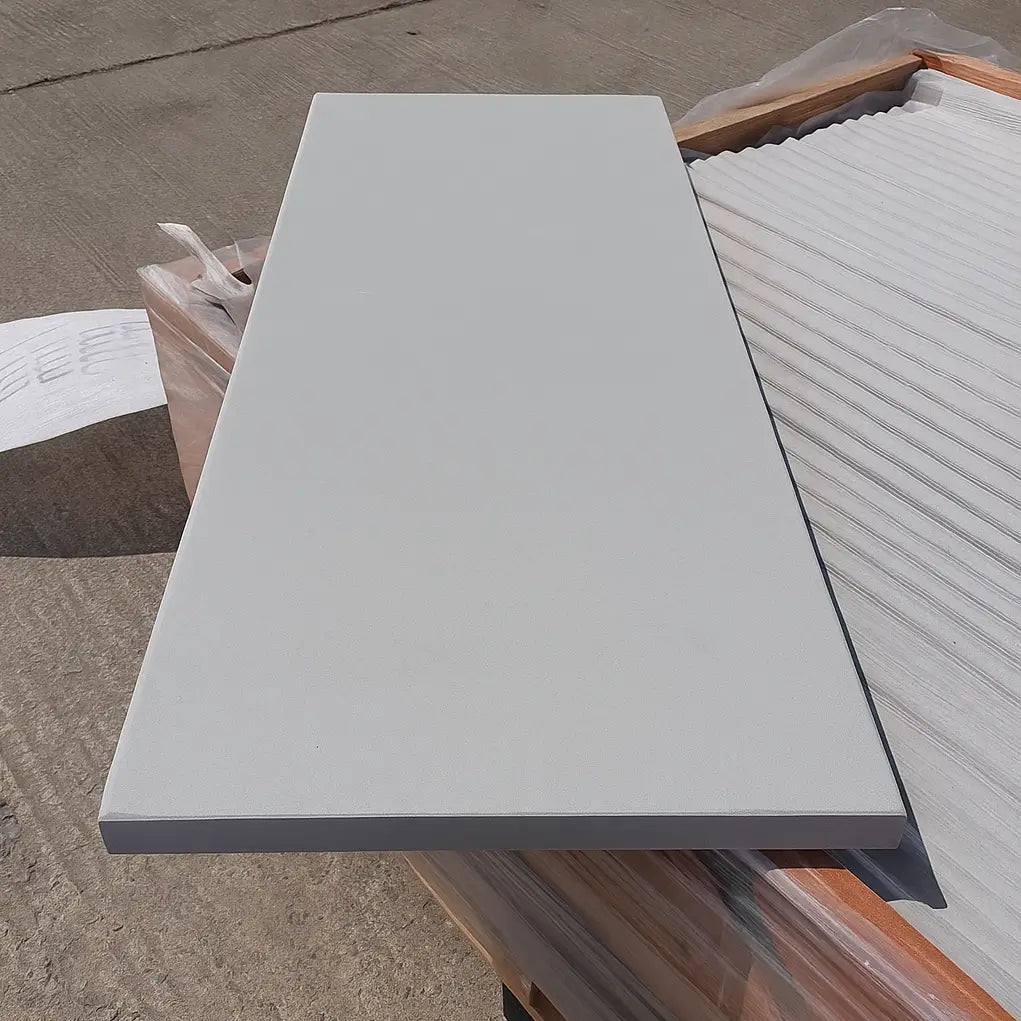 kandla grey wall coping sawn honed