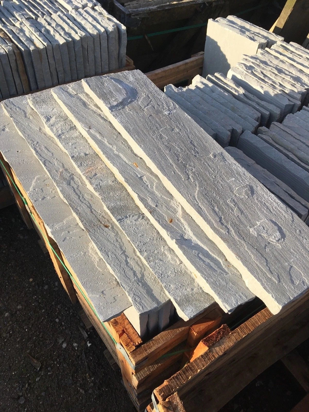 kandla grey sandstone coping edging 900x150x40