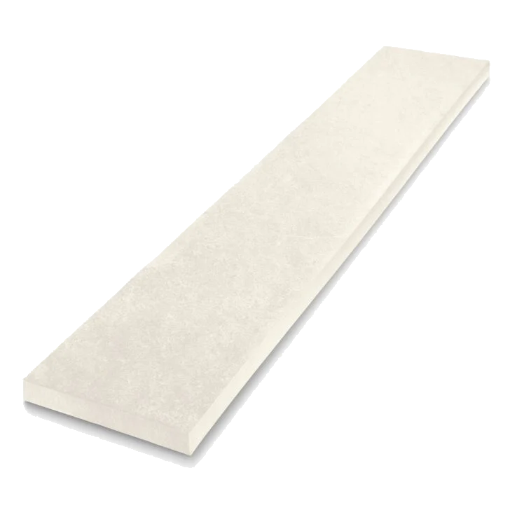 white porcelain edging
