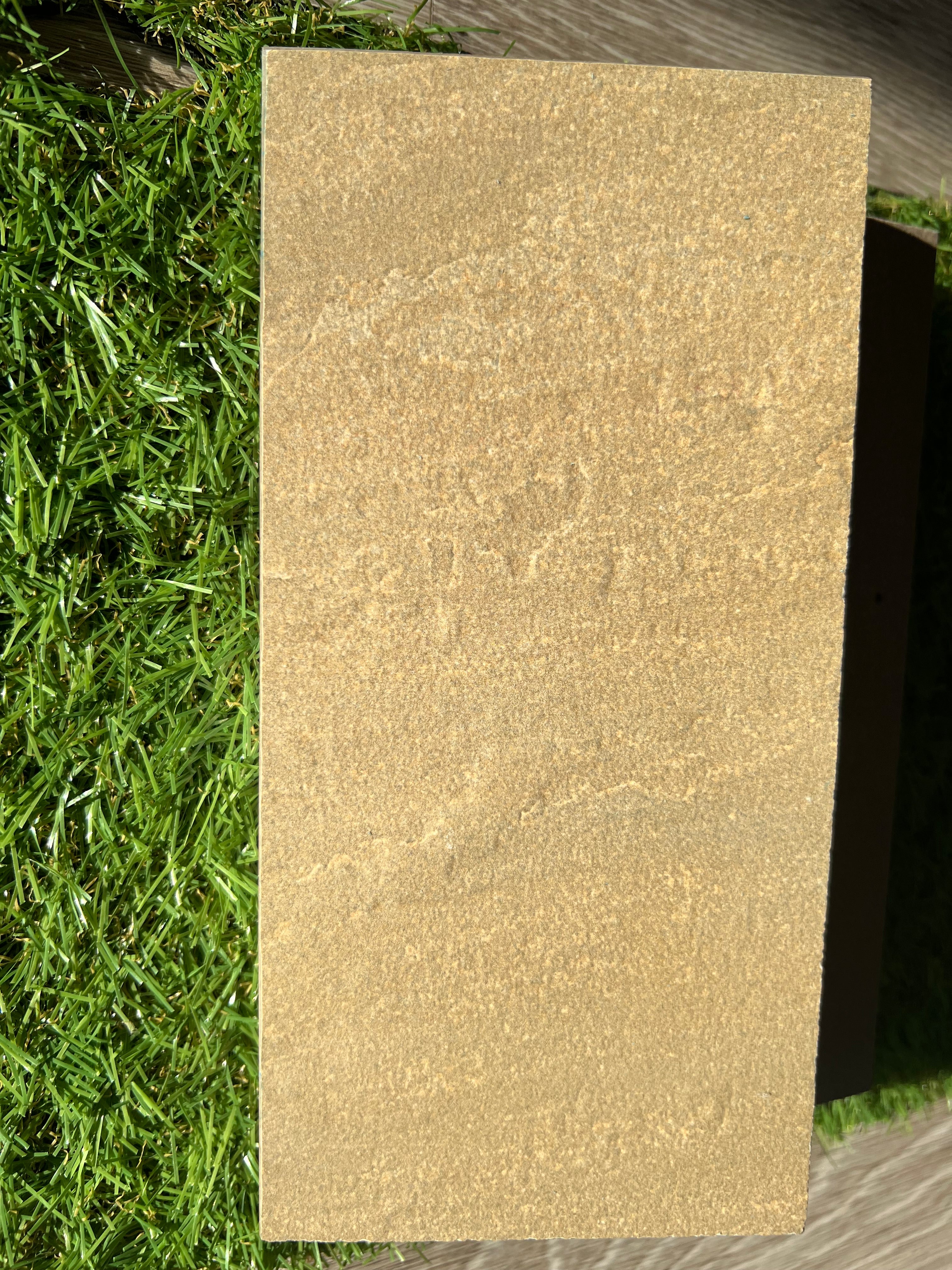 raj green outdoor porcelain sample