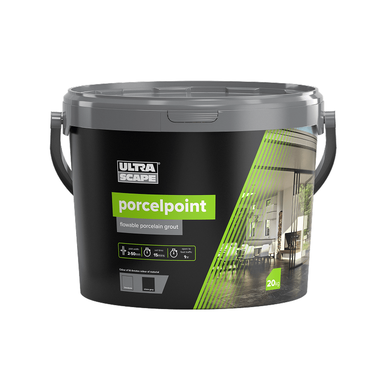 ultrascape porcelpoint flowable porcelain grout