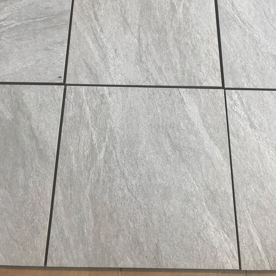 County Light Grey Outdoor Porcelain Paving Tiles - 900x600 - 20mm