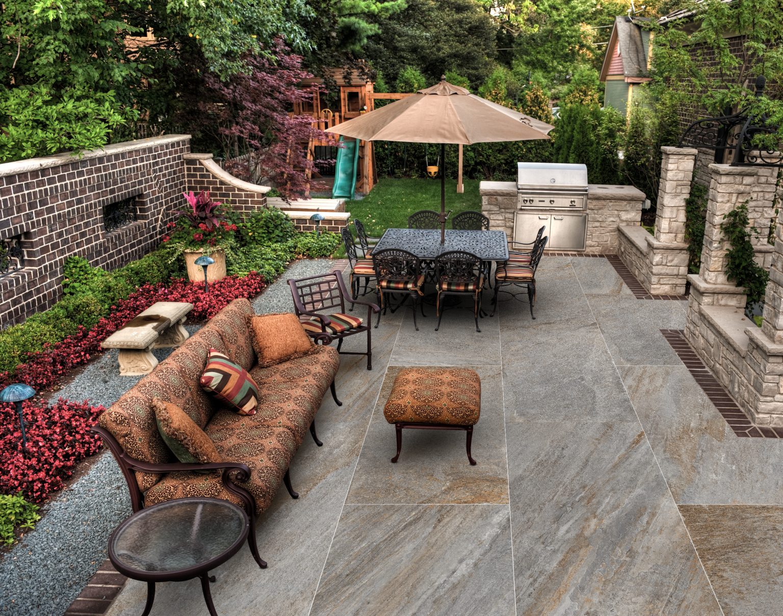 indiana multicolor porcelain paving 1200x600x20