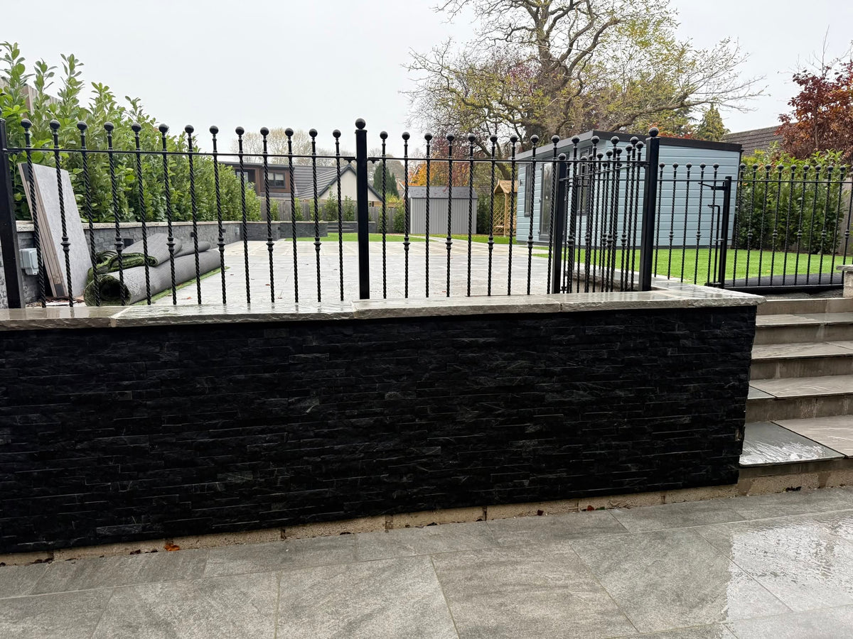 kandla grey sandstone coping edging 900x150x40