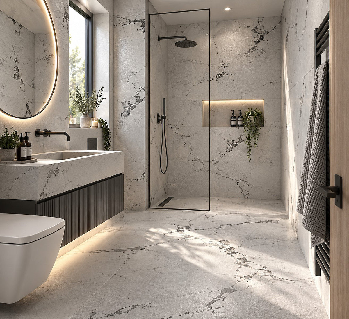 optima 3d plus marble effect matt porcelain 600x1200