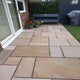 Rippon Buff Indian Sandstone Paving Slabs - Sawn & Honed - Patio Pack - 20mm - Smooth Paving