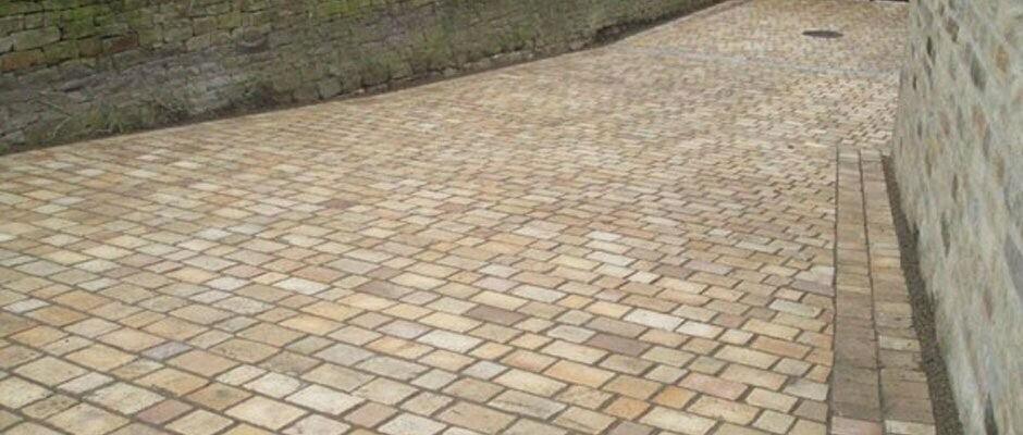 fossil mint sandstone cobbles 10x10 cm