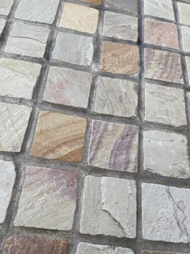 fossil mint sandstone cobbles 10x10 cm