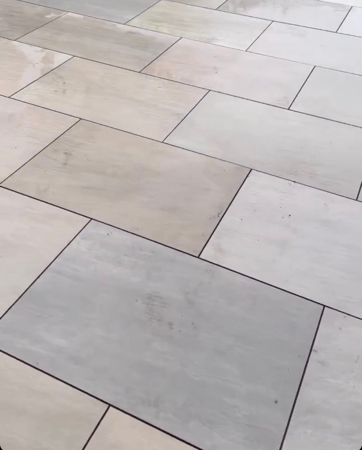 raj green porcelain paving 900x600