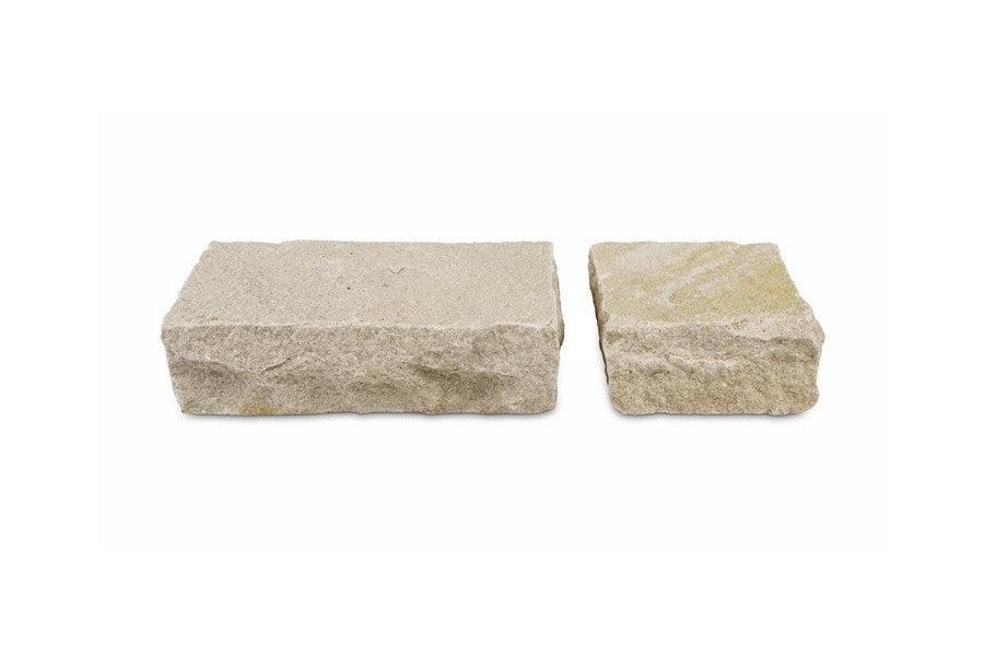 fossil mint sandstone cobbles 10x10 cm