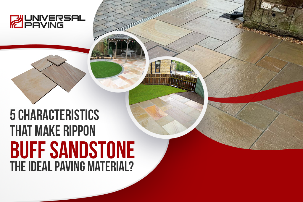 5 Characteristics of Rippon Buff Sandstone Paving Slabs