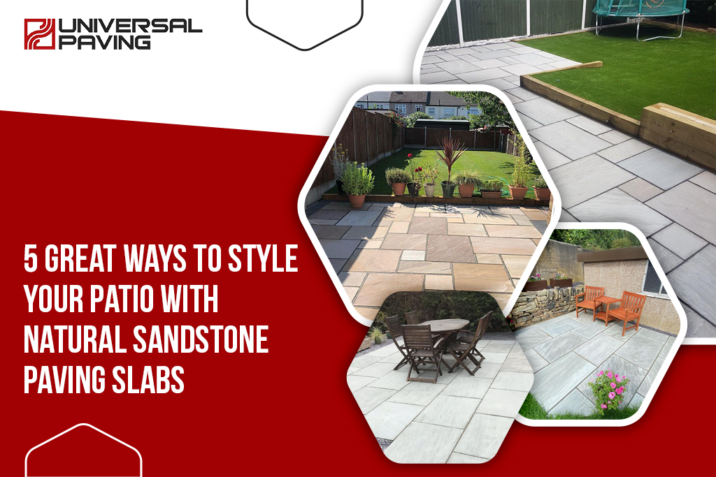 5 Great Ways to Style Your Patio With Natural Sandstone Paving Slabs
