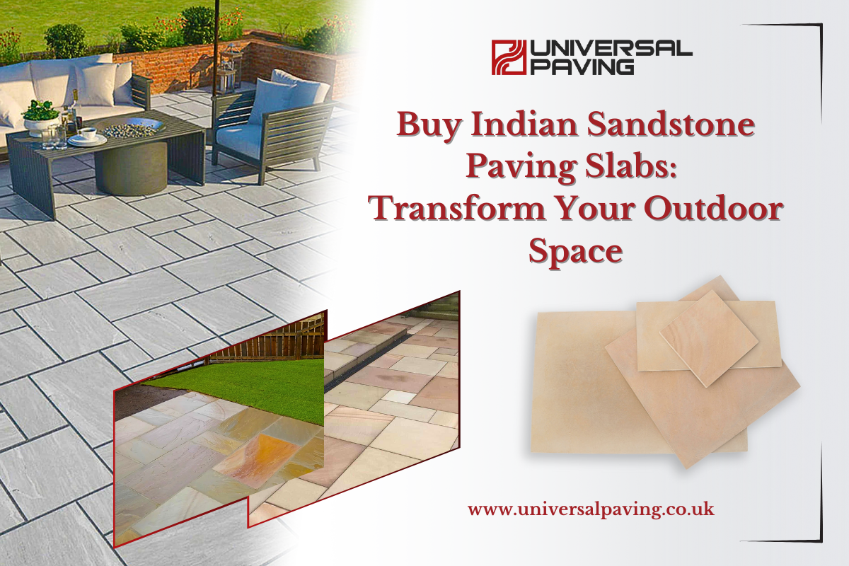 Buy Indian Sandstone Paving Slabs: Transform Your Outdoor Space