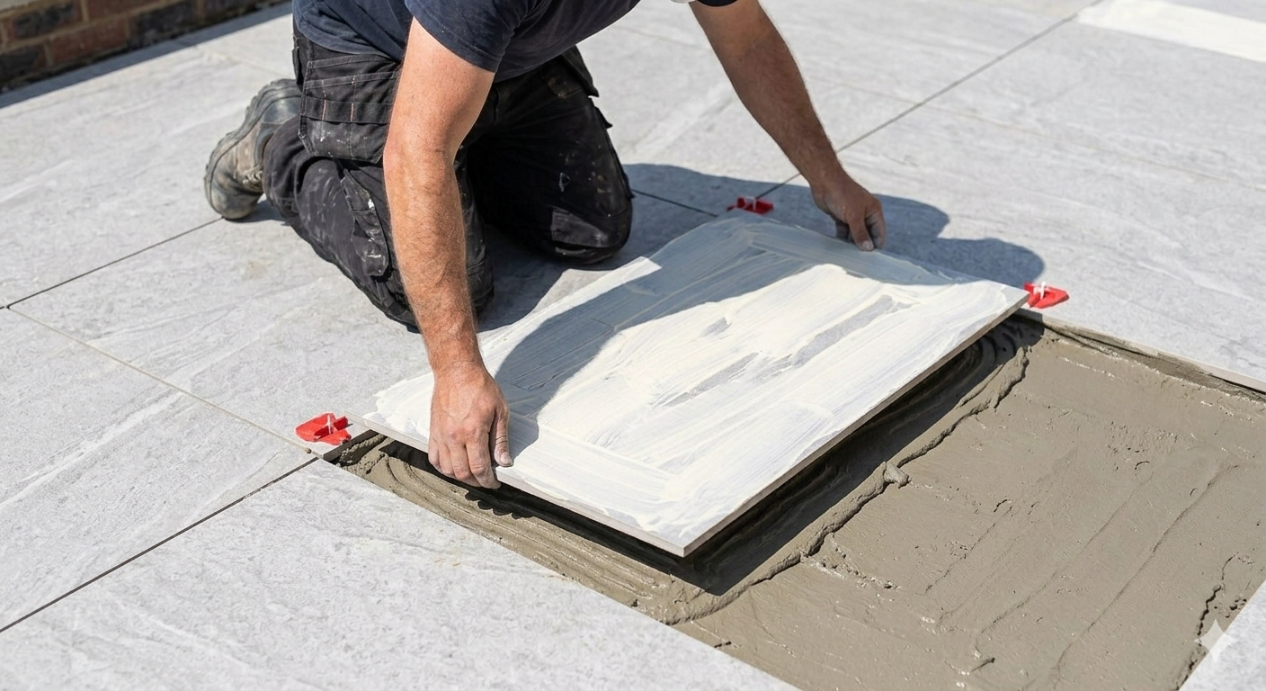 Kandla Grey Porcelain Laying