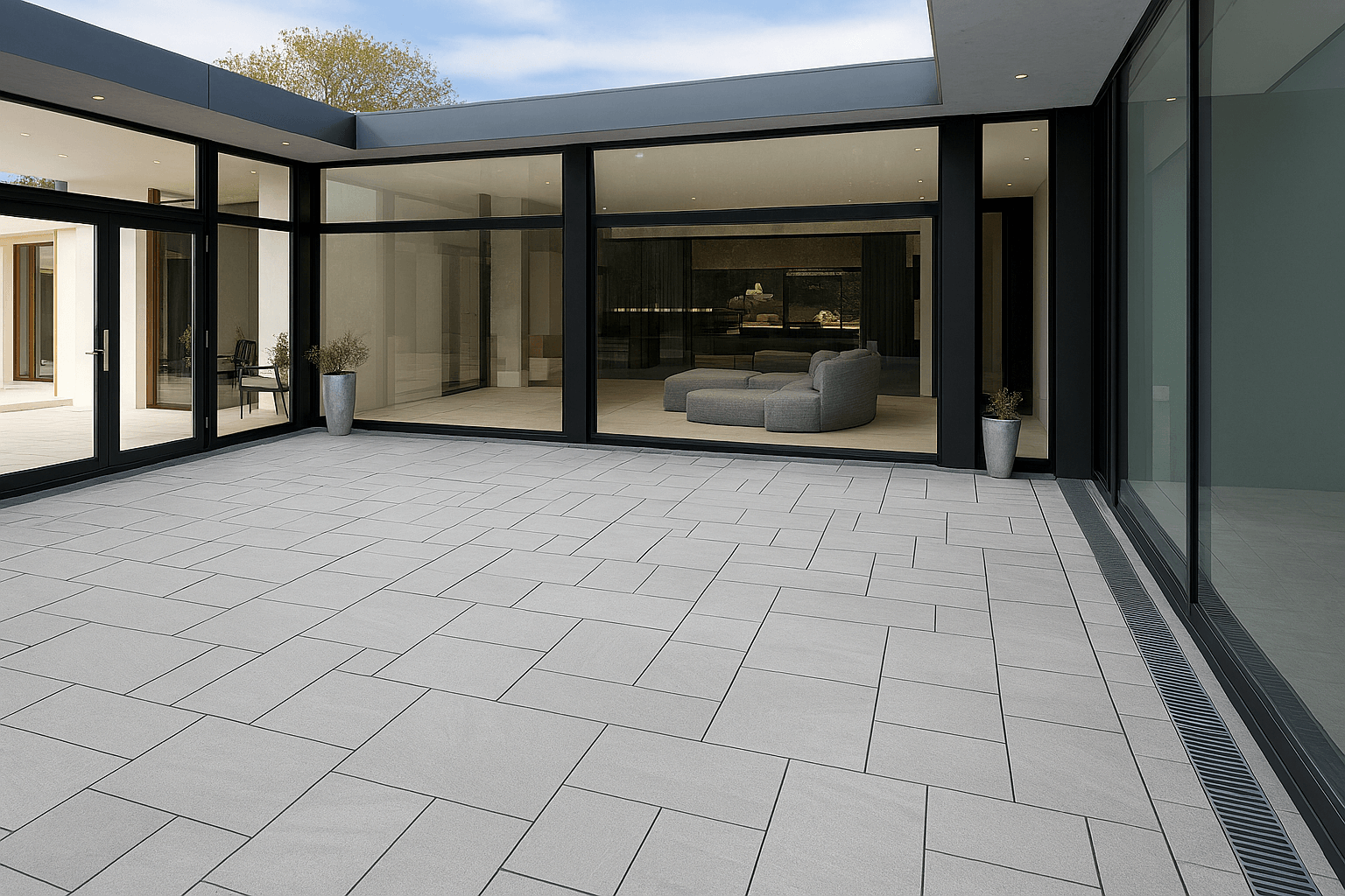 natural stone paving slabs UK