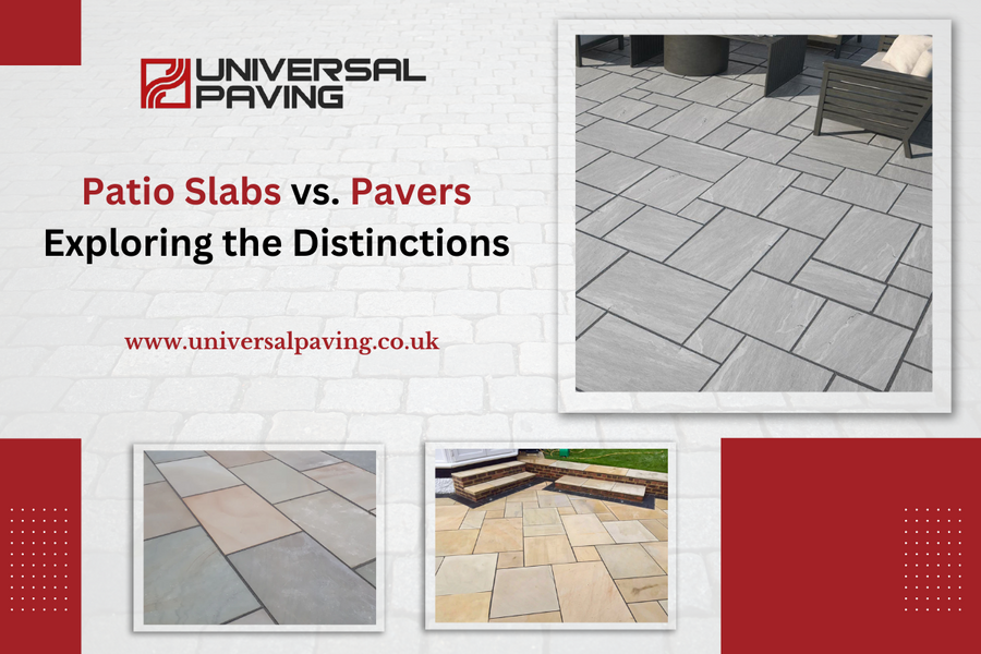 Patio Slabs vs. Pavers Exploring the Distinctions