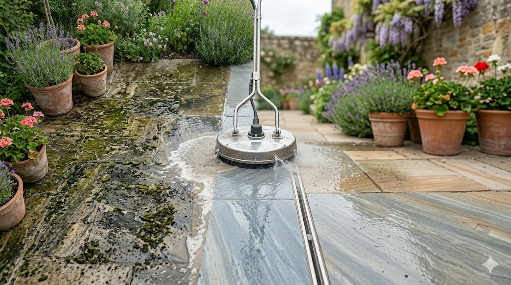 How to Clean Indian Sandstone Paving: The Complete Guide