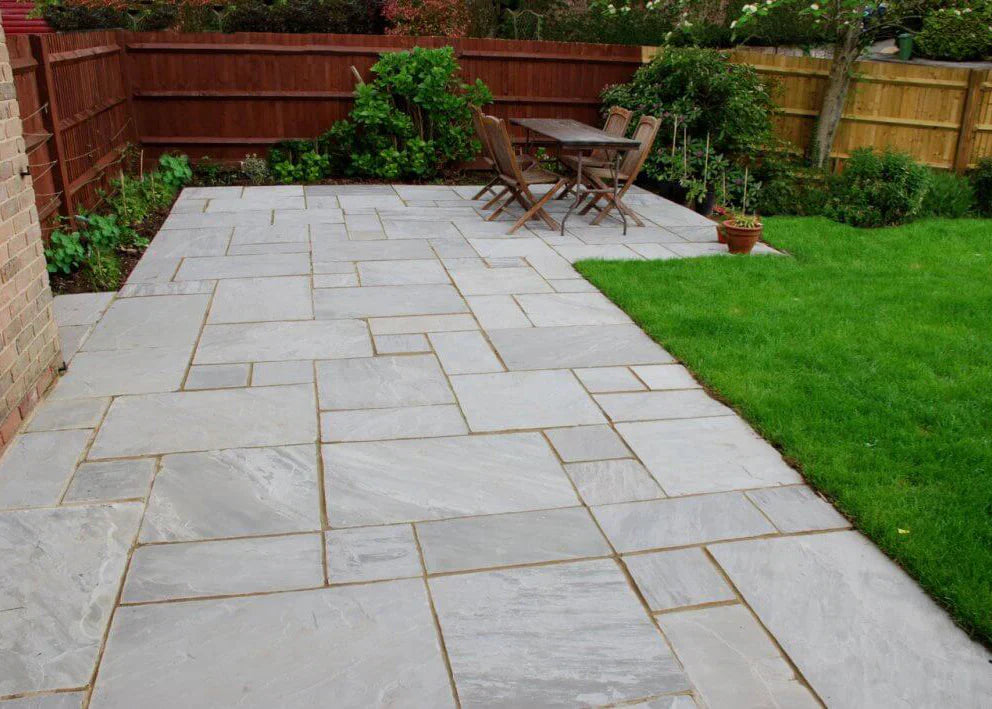 Winter Sale 2026: Kandla Grey Sandstone Paving Prices Fall at Universal Paving UK
