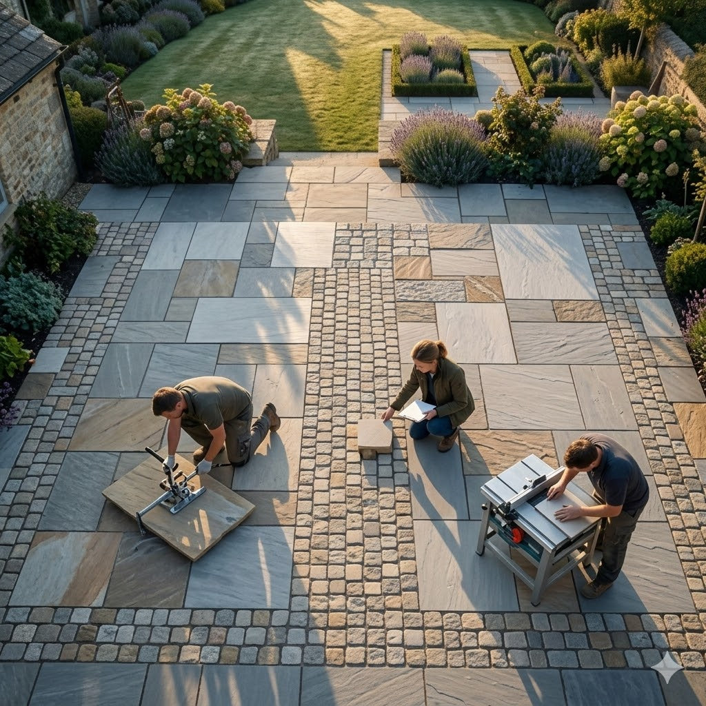 Mixing Porcelain with Sandstone