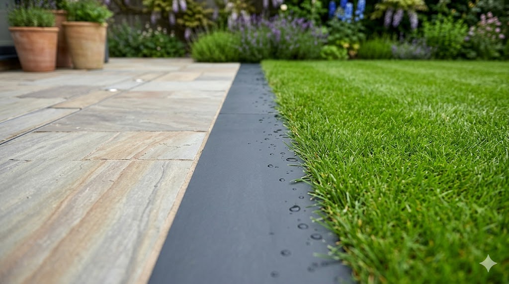 Porcelain Patio Edging Ideas
