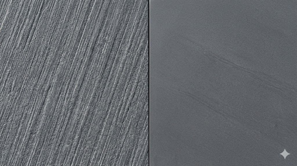 sawn vs honed paving