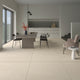 Ark Ivory Matt Indoor Porcelain Tile – 1000×1000×10mm