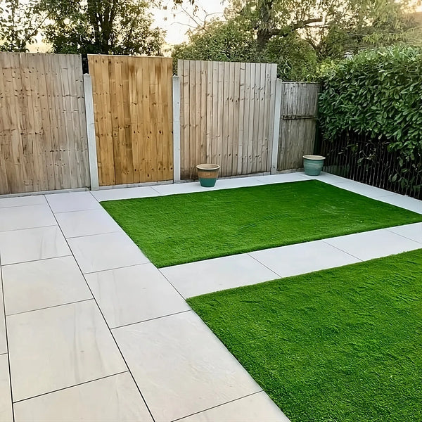 Everest Pearl Outdoor Porcelain Paving Tiles - 900x600 - 20mm