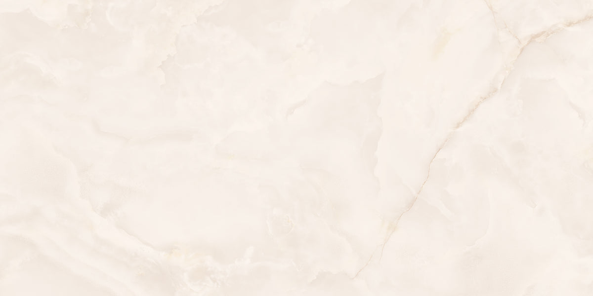 ginza ivory gloss porcelain 600x1200