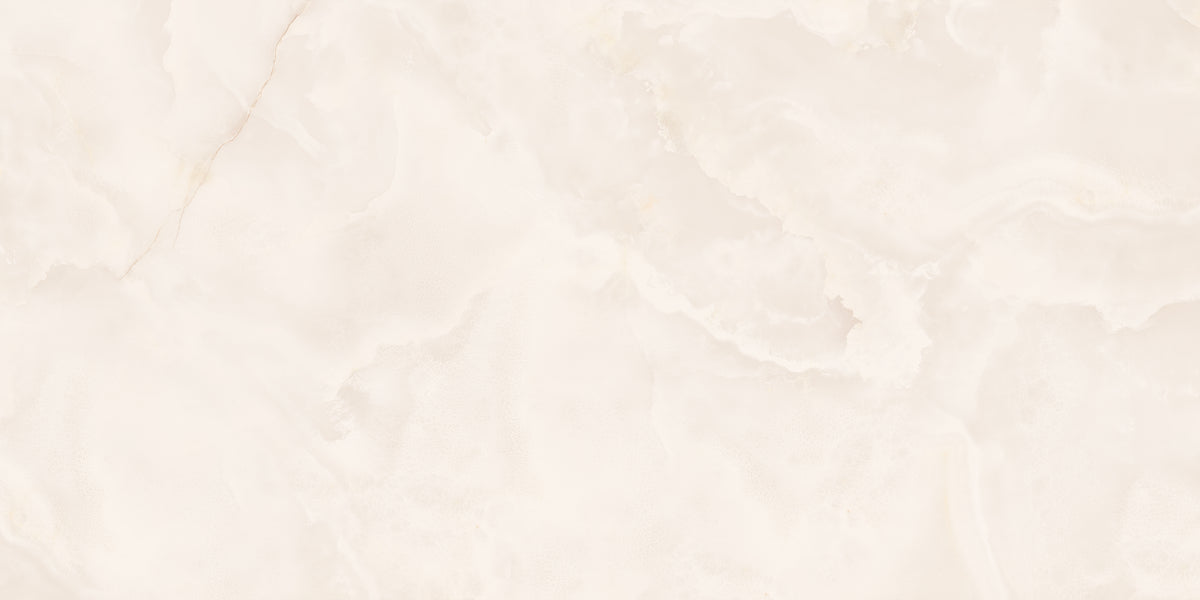 ginza ivory gloss porcelain 600x1200