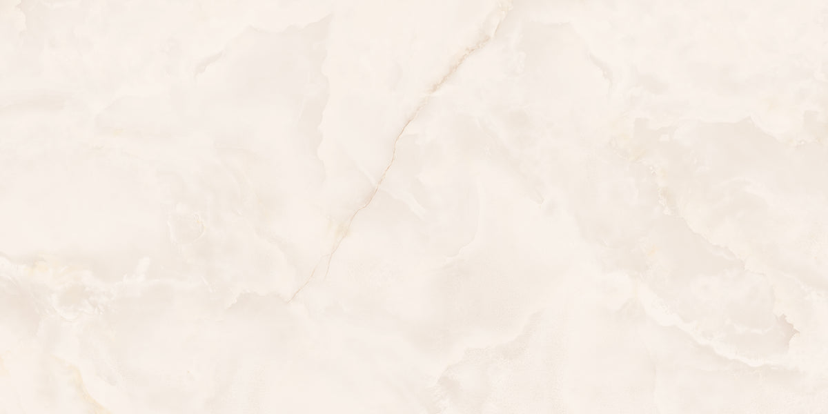 ginza ivory gloss porcelain 600x1200