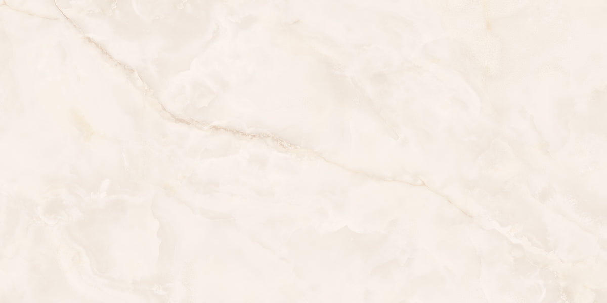 ginza ivory gloss porcelain 600x1200