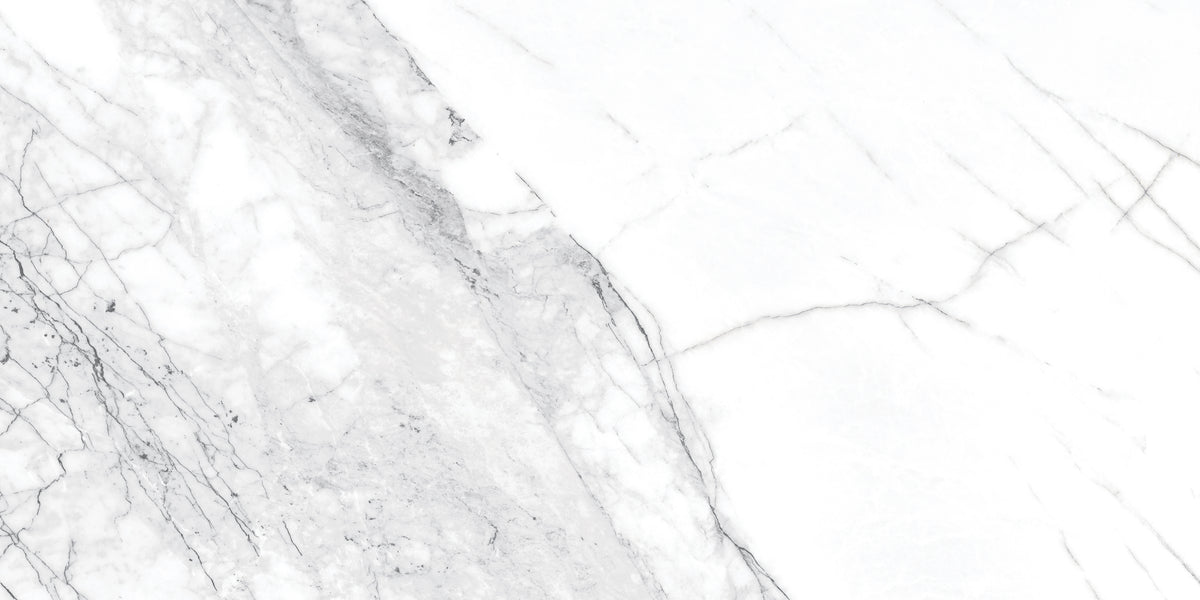 rigel light grey marble effect matt porcelain 600x1200