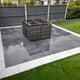 Anthracite Black Outdoor Porcelain Paving Tiles - 600x600 - 20mm