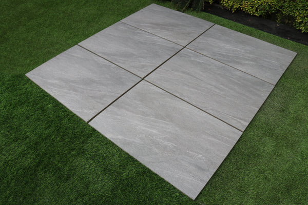 Anthracite Grey Outdoor Porcelain Paving Tiles - 900x600 - 20mm Anthracite Grey Outdoor Porcelain Paving Tiles - 900x600 - 20mm