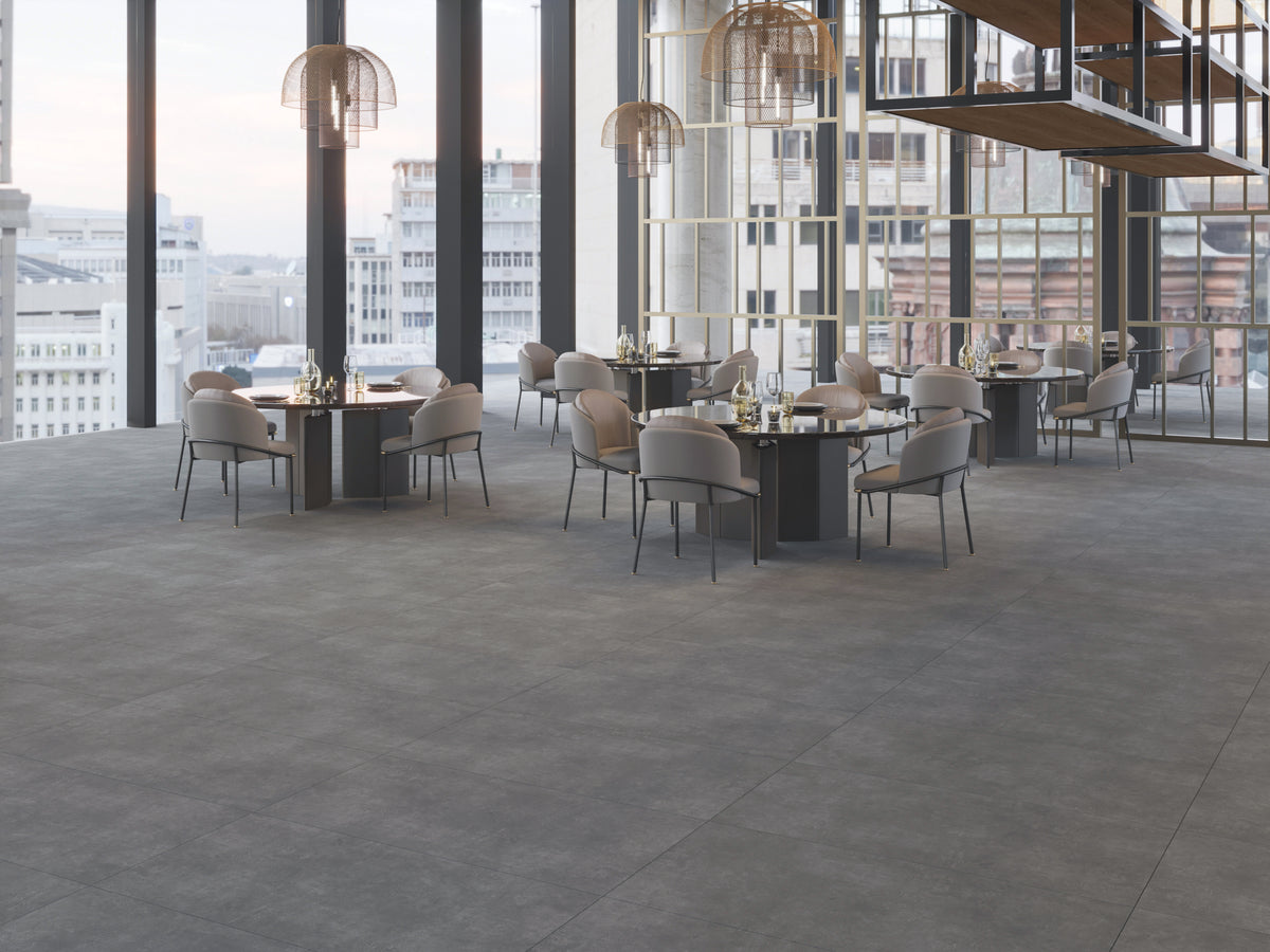 ark anthracite matt porcelain 600x1200