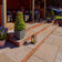 Autumn Brown Indian Sandstone Paving Slabs - Riven - Patio Pack - 22mm